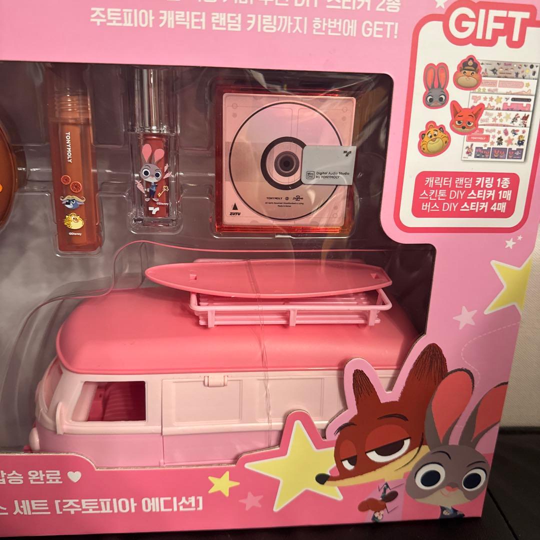 トニーモリー 完売品 ズートピア2 公式コラボ メイクアップコフレ