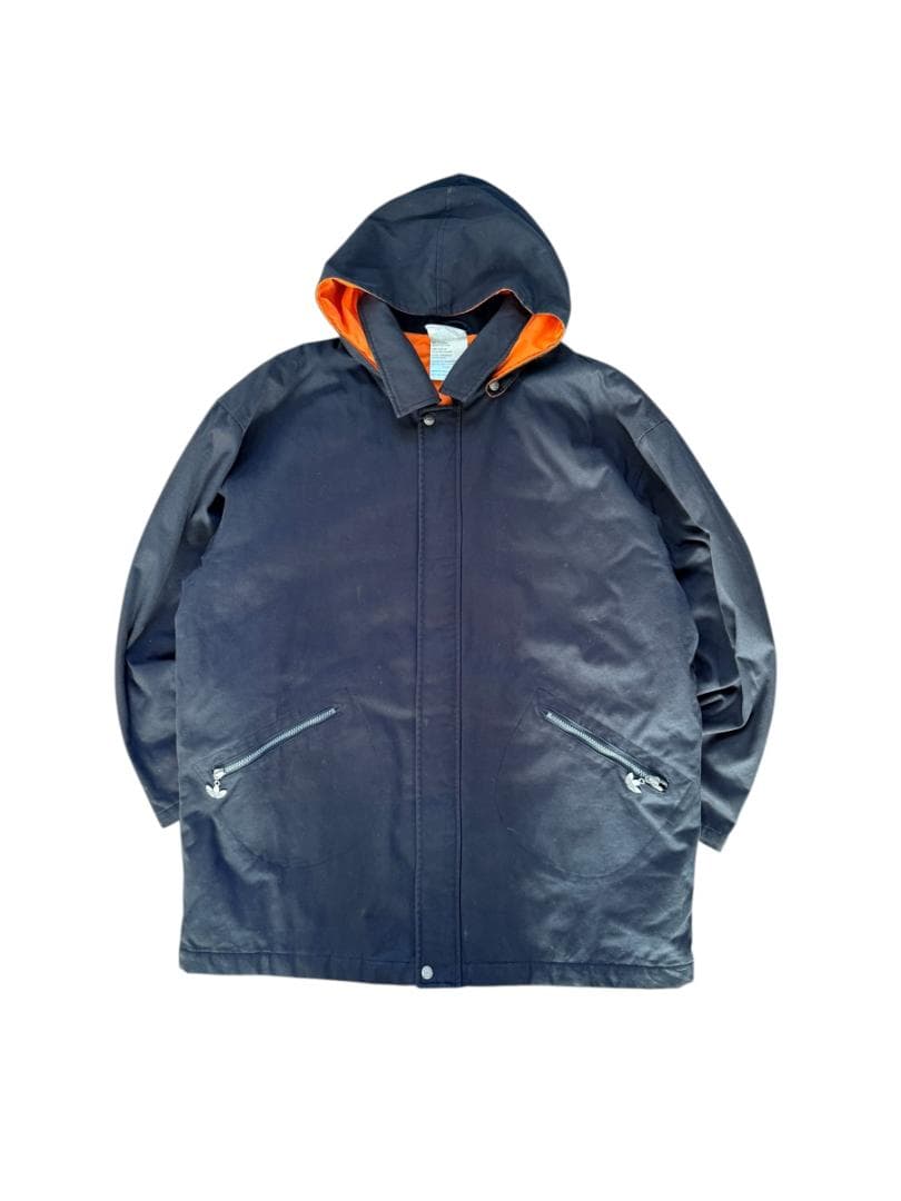 シシ レザーモッズコート 洗えるレザー SAGAFUR フード フィッシュテール