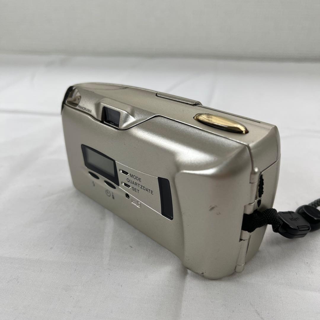 h) OLYMPUS μ[mju:]-II シルバー フィルムカメラ ジャンク OLYMPUS