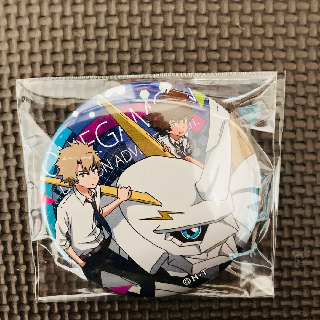 デジモン 缶バッジ 太一 ヤマト オメガモン - メルカリ