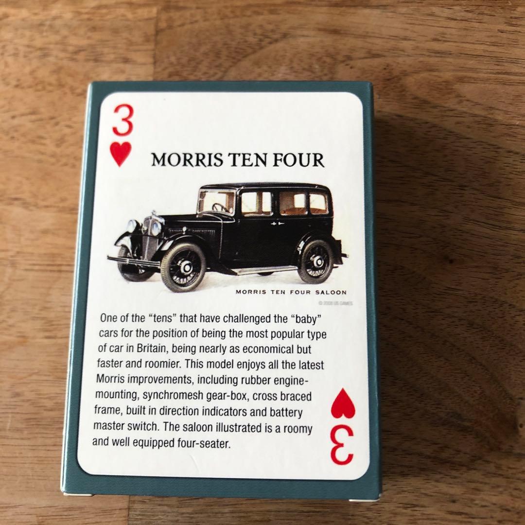 ヴィンテージトランプ アンティークモーターカー 絶版品