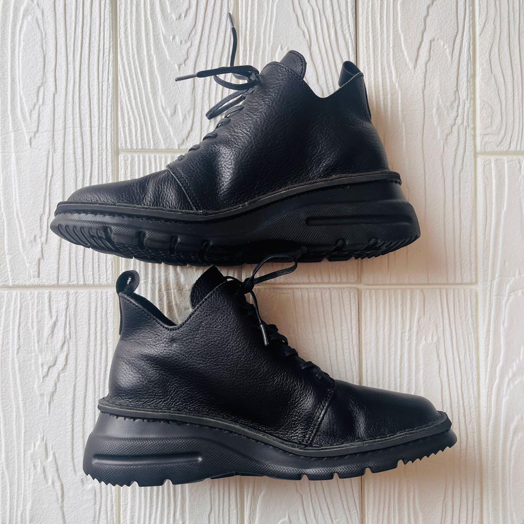 JSハートレーベル サイドジップ コンフォートブーツ 黒 23.5cm - メルカリ