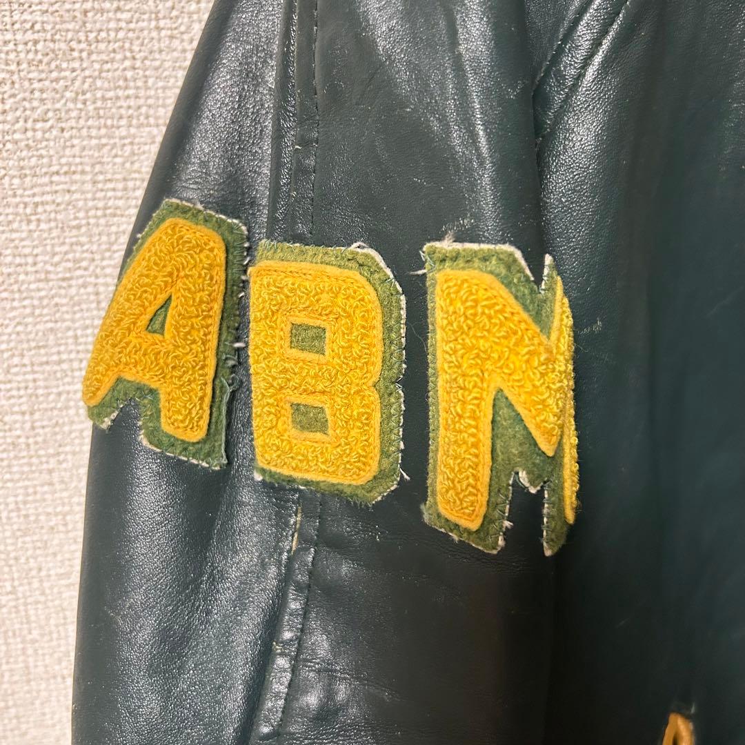 70-80s オールレザー スタジャン ファラオタイプ おそらくカナダ製