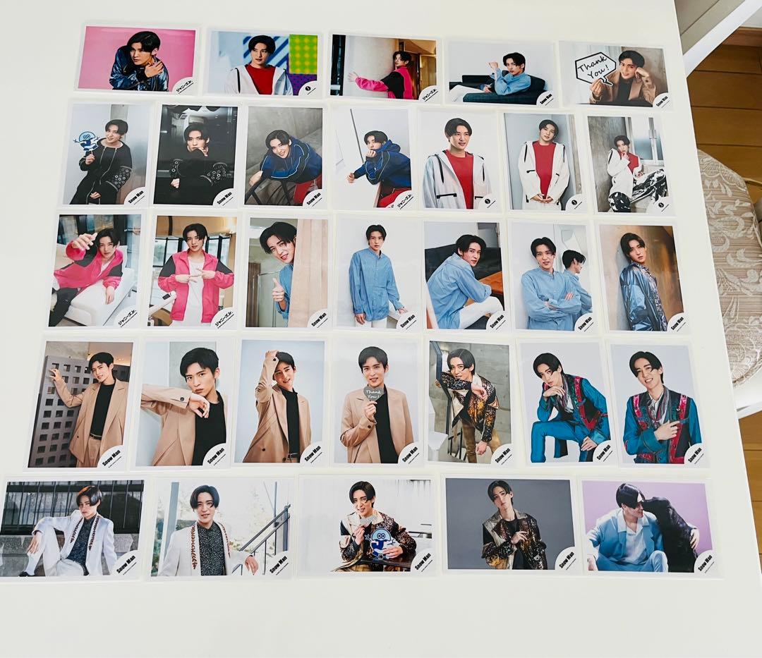 SnowMan 目黒蓮 公式写真 124枚セット