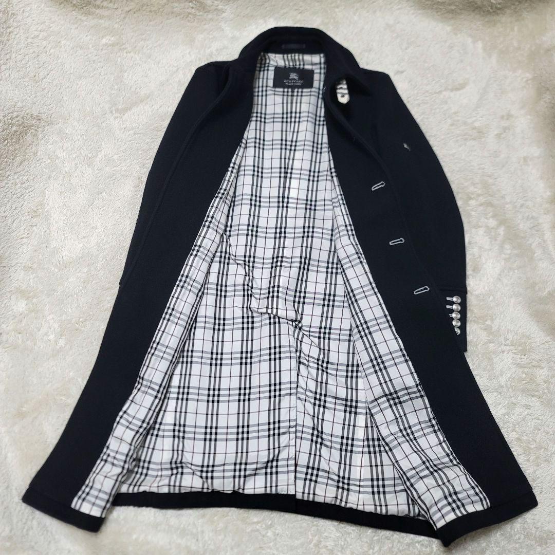 極美品✨バーバリーブラックレーベル マリンコート ロング ノバ