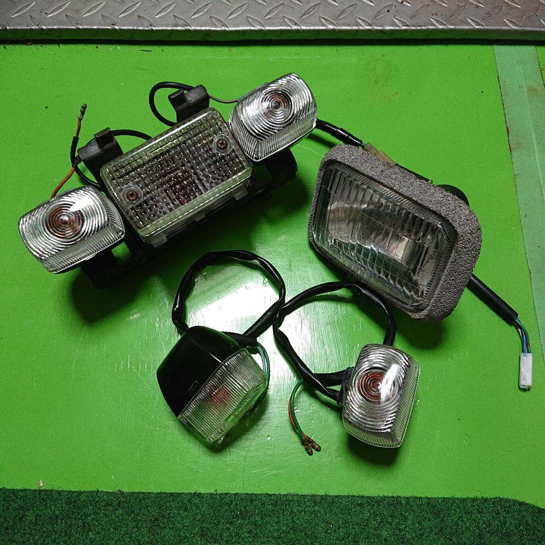 ホンダ NSR50（中期）に付いていたライト・ウィンカー一式 クリアー ホンダ 純正 ノーマル タイプ NSR250 CBR250RR VFR ウィンカー セット