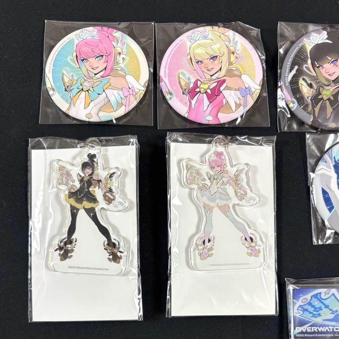 オーバーウォッチ2 ラッフルくじ缶バッジ アクリルキーホルダー等