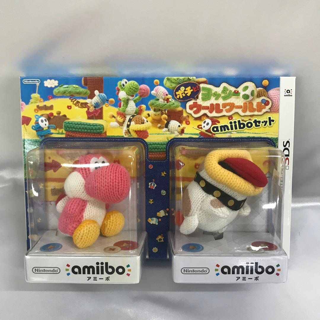 ポチと!ヨッシーウールワールド amiiboセット 3DS 3DS]ポチと! ヨッシー ウールワールド amiiboセット(アミーボSET)