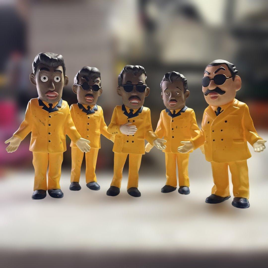 激レア　ラッツ&スター　ソフビ　フィギュア　5体セット　鈴木雅之　田代まさし レア ラッツ&スター フィギュア ソフビ 5体セット - メルカリ