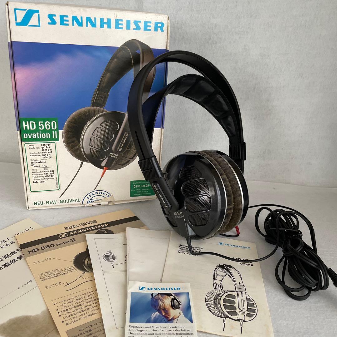 SENNHEISER HD560 Ovation Ⅱ 元箱付き 不具合あり SENNHEISER HD560 Ovation Ⅱ 元箱付き 不具合あり SENNHEISER HD560