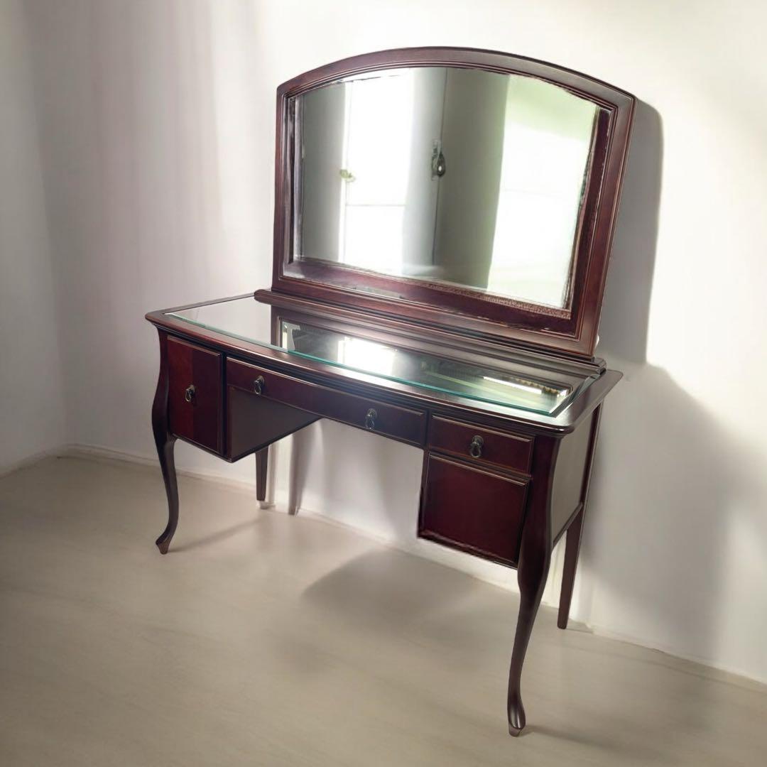 HR505 【猫脚 高級材】maruni ベルサイユ ドレッサー 首都圏無料配送