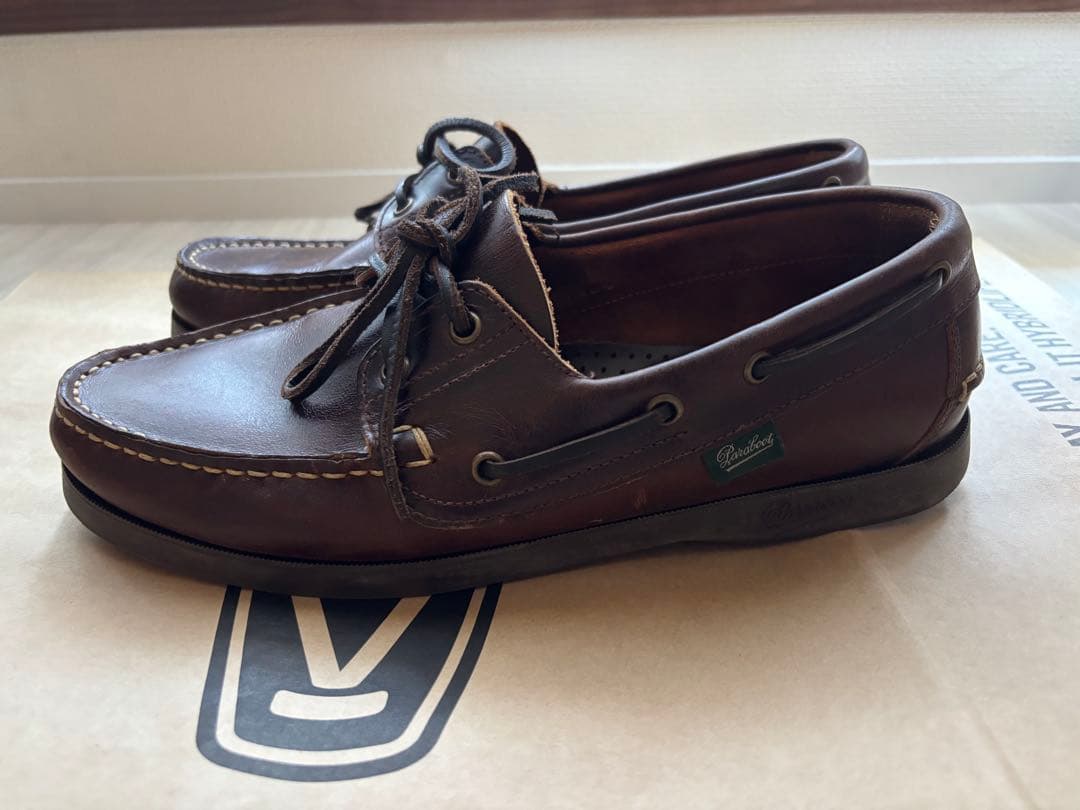 25日まで限定_最終値下げParabootパラブーツ BARTH - メルカリ