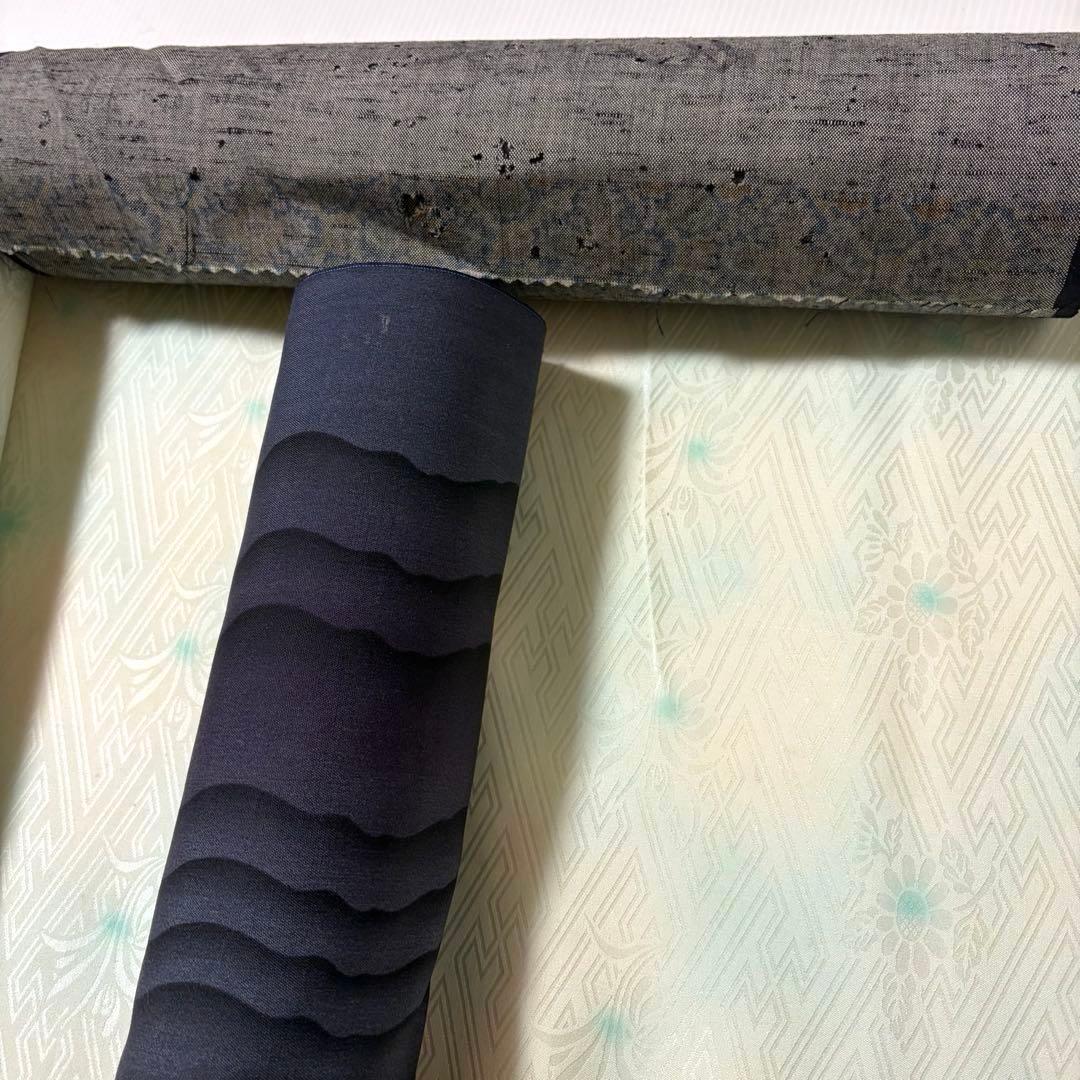 反物】 11本 まとめ売り 着物生地 リメイク 訪問着 江戸小紋 コート他