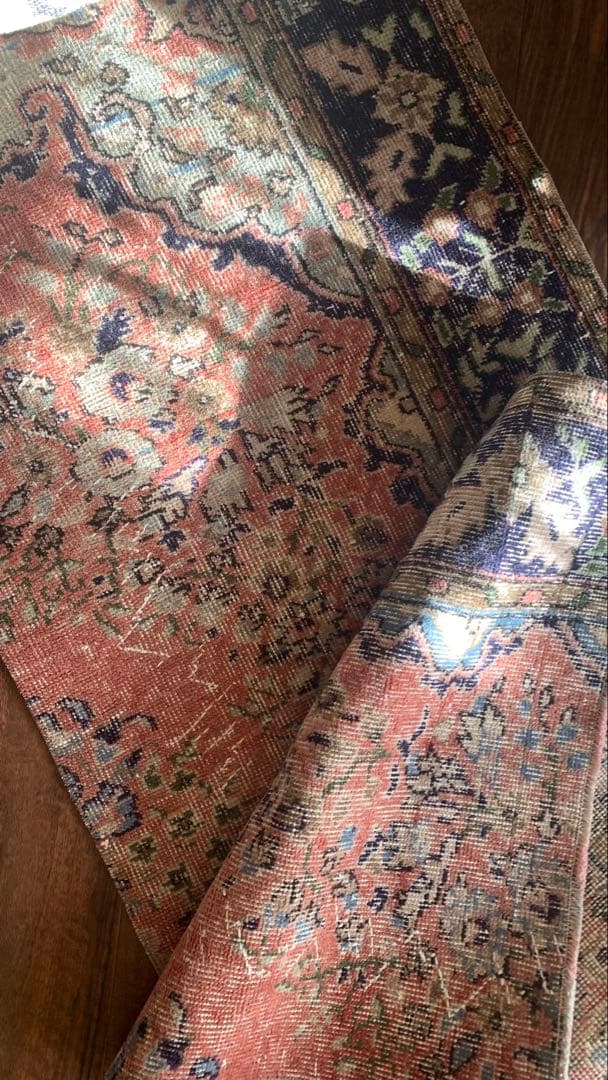 70×237 \"SAKURA” ViNTAGE TURKiSH RUG