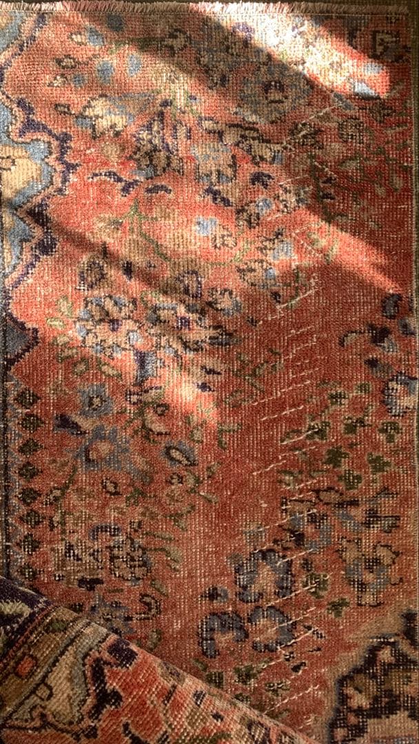 70×237 \"SAKURA” ViNTAGE TURKiSH RUG