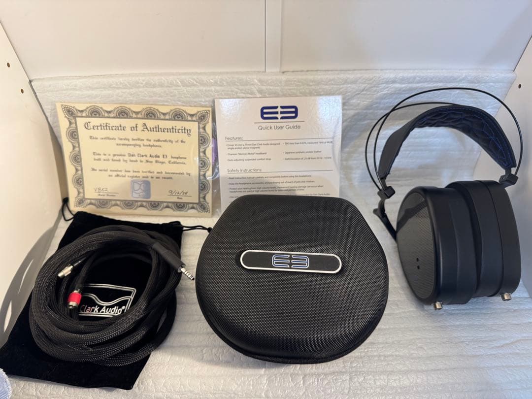 ヘッドホン Dan Clark Audio E3 4.4mm