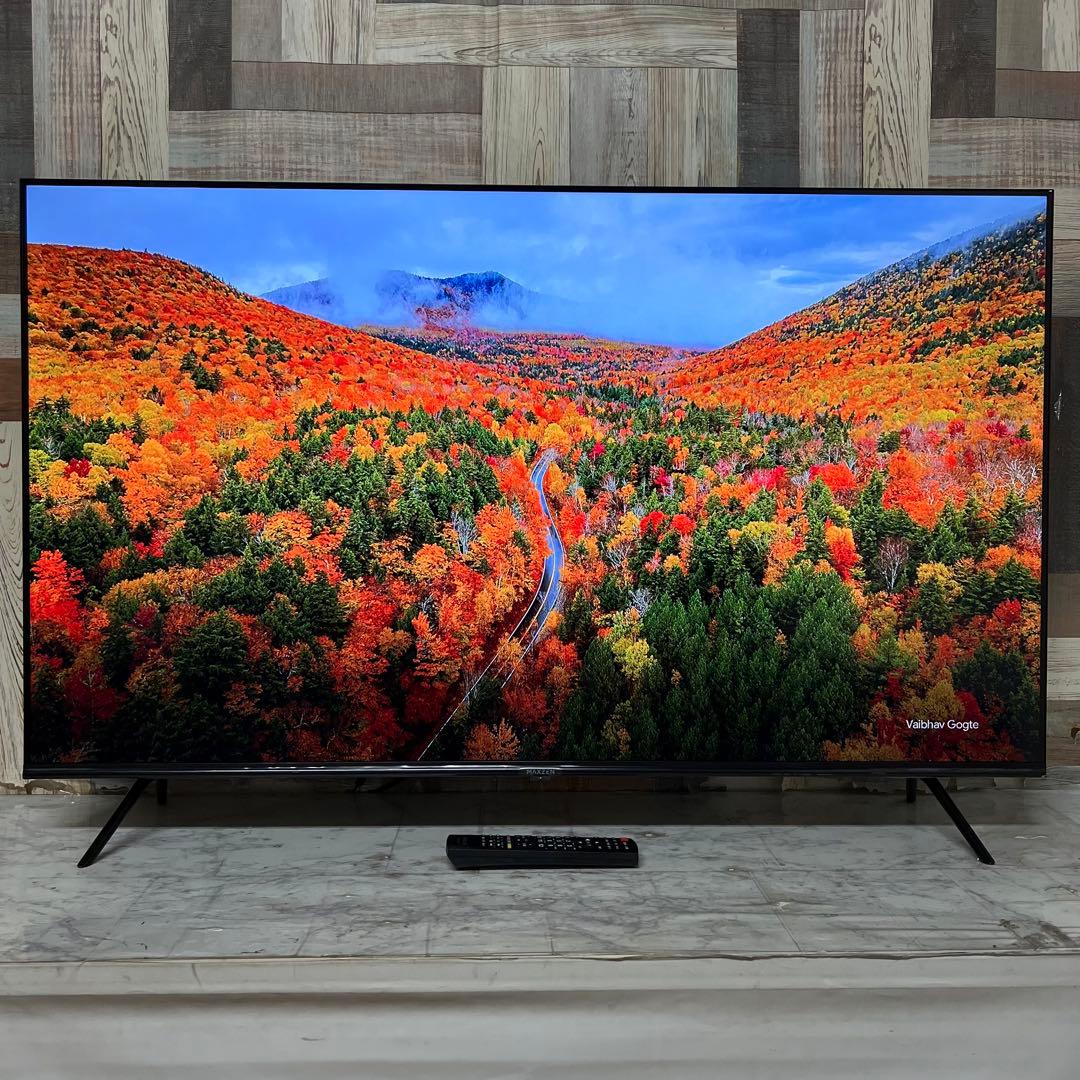 chasomaruさん直接受渡専用昨年購入マクスゼン50型4Kテレビ地上D