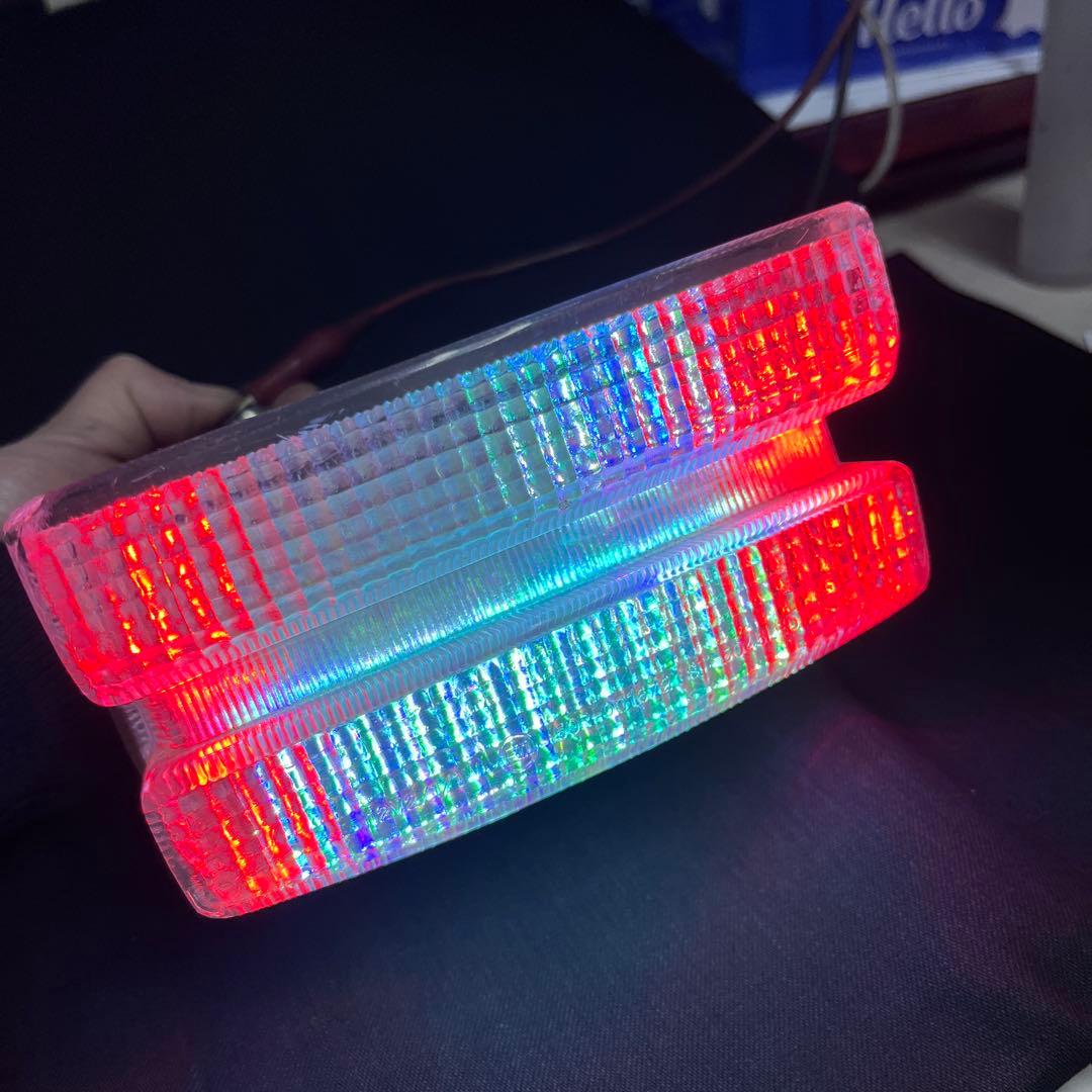XJR400 4HM クリアテール LED 一部欠け有り - メルカリ