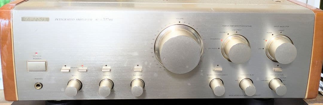 スズメ丸様専用SANSUI AU-α707MRサンスイプリメインアンプ動作点検済
