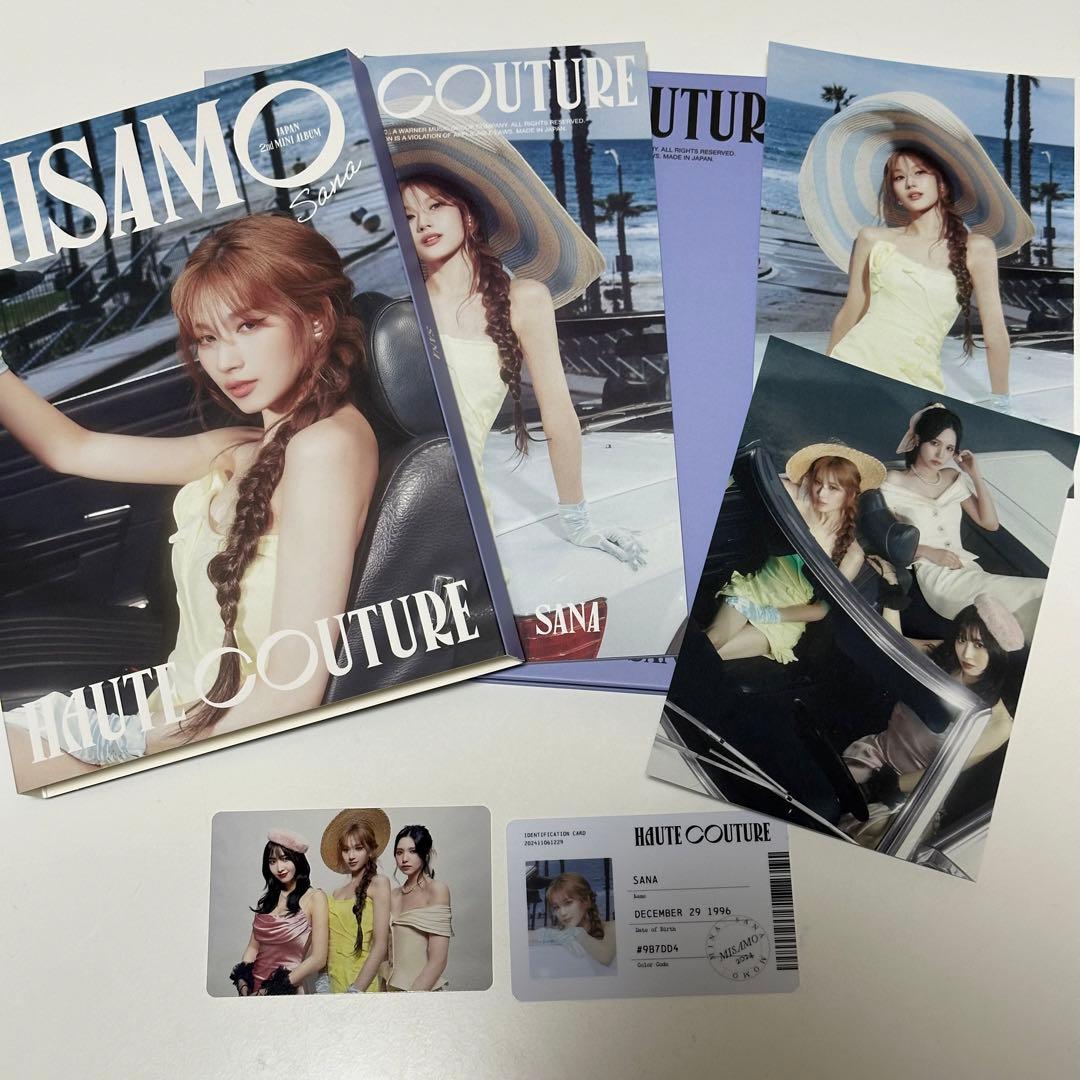MISAMO HAUTE COUTURE 初回限定SANA盤 トレカ サナ - メルカリ