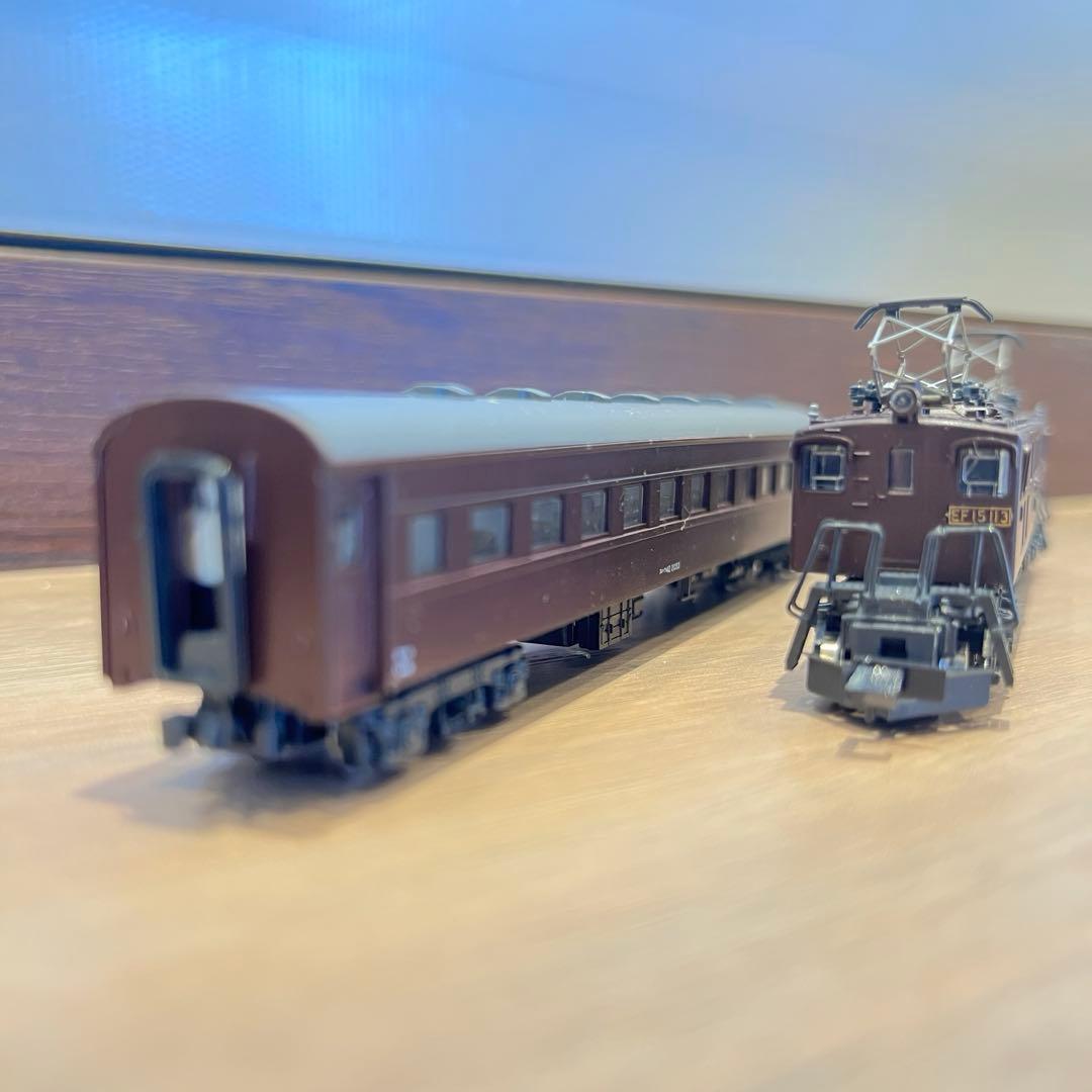 KATO Nゲージ EF15 客車3輌 セット 状態良 ケースに傷有り - メルカリ