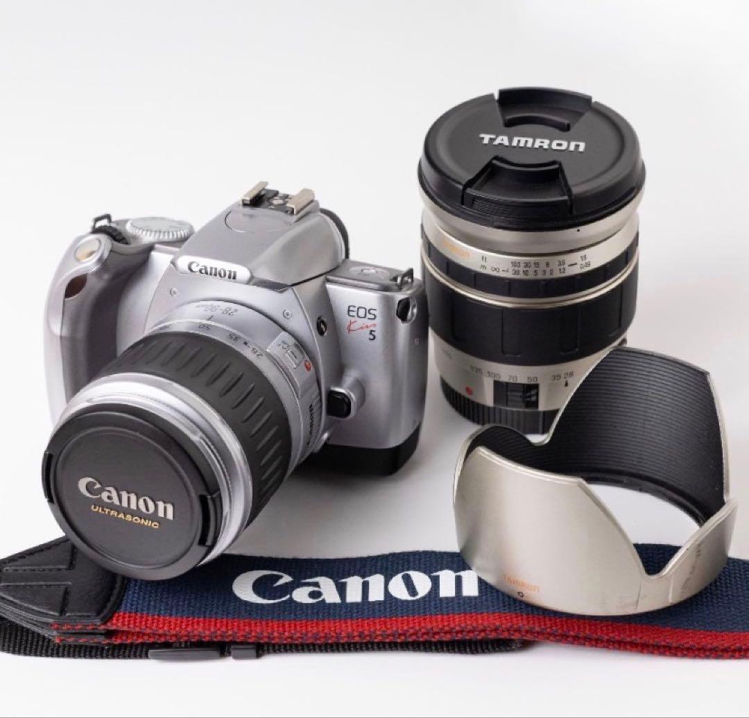 Canon EOS Kiss 5 + EF28-90 +タムロン 28-200 - メルカリ