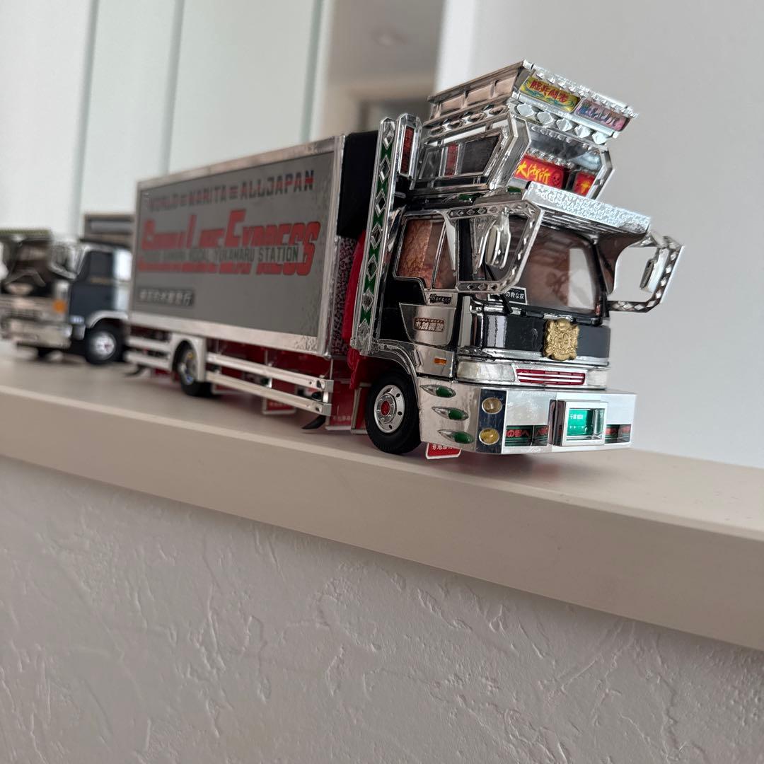 デコトラプラモデル 完成品 最終値下げ‼️ - メルカリ