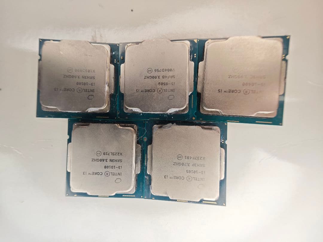 ド*ん様 Intel Core i5 i3まとめ売り ド*ん様 Intel Core i5 i3まとめ売り ド*ん様 Intel Core i5 i3まとめ