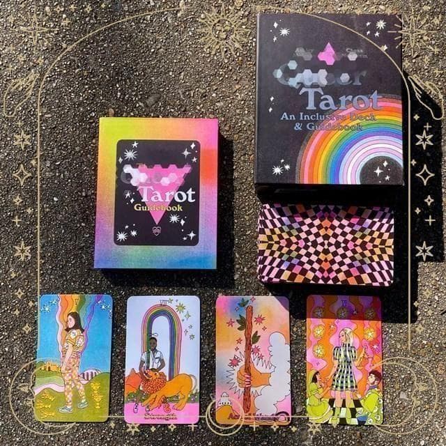 正規品タロットカード】LGBTQ+の多様性を表現するポップで派手な海外