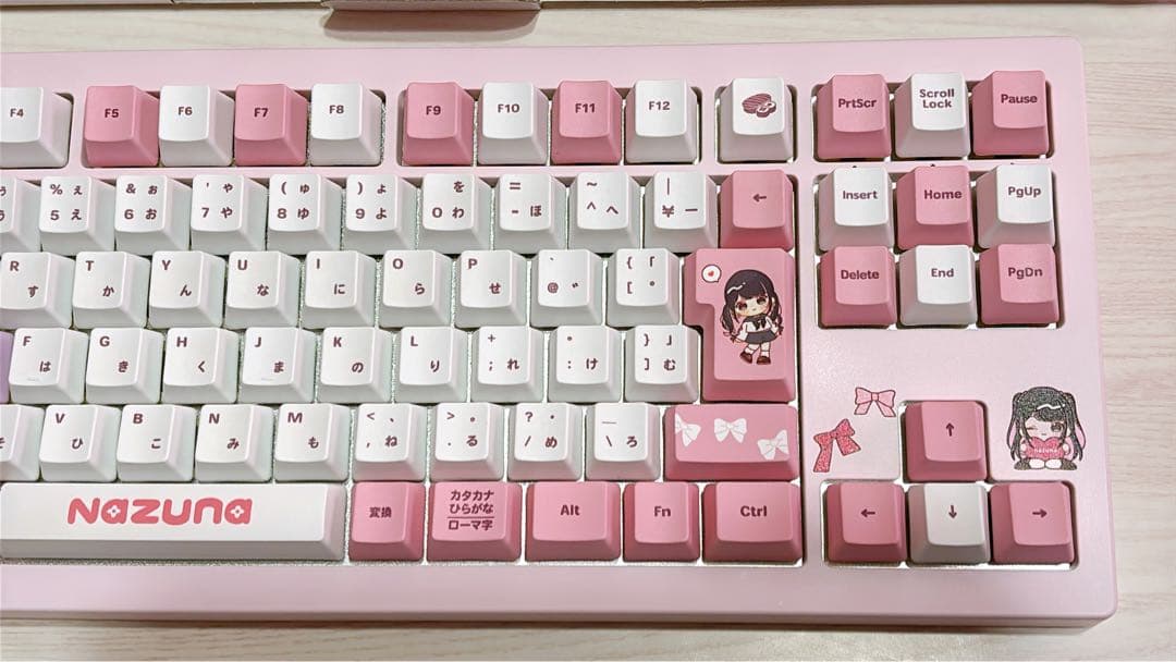 ぶいすぽっ！VSPO GEAR ゲーミングキーボード 第1弾 花芽なずな - メルカリ