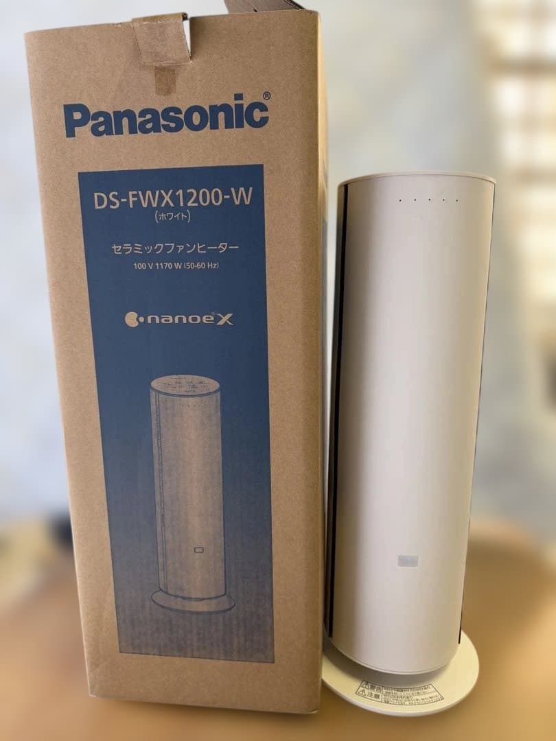 2022年製 Panasonic DS-FWX1200 セラミックファンヒーター □ 2022年製 Panasonic パナソニック セラミックファンヒーター DS