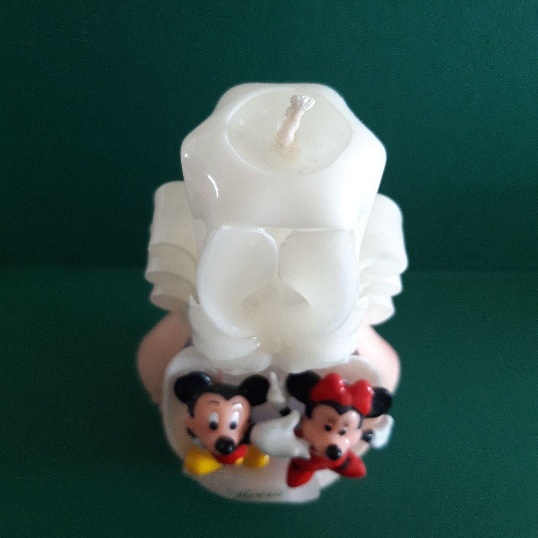 ディズニー ミッキー ミニーのキャンドル - メルカリ