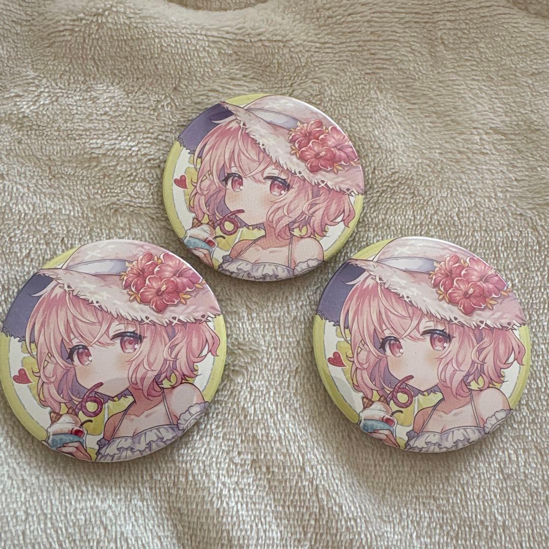 nqrse なるせ XYZ 麦わら帽子 缶バッジ - メルカリ