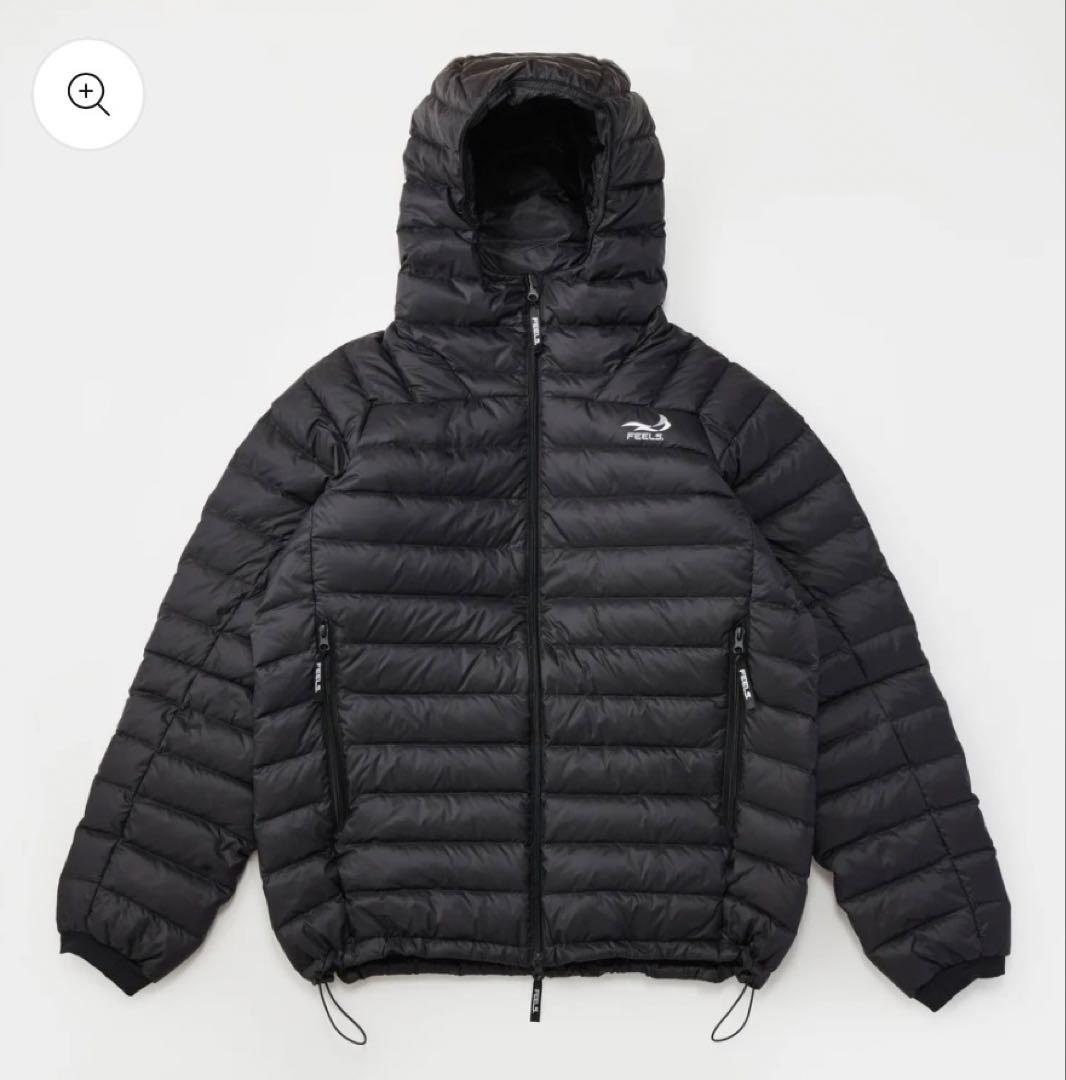 feels. 上杉柊平 ダウンジャケット shell jacket ブラック s - メルカリ