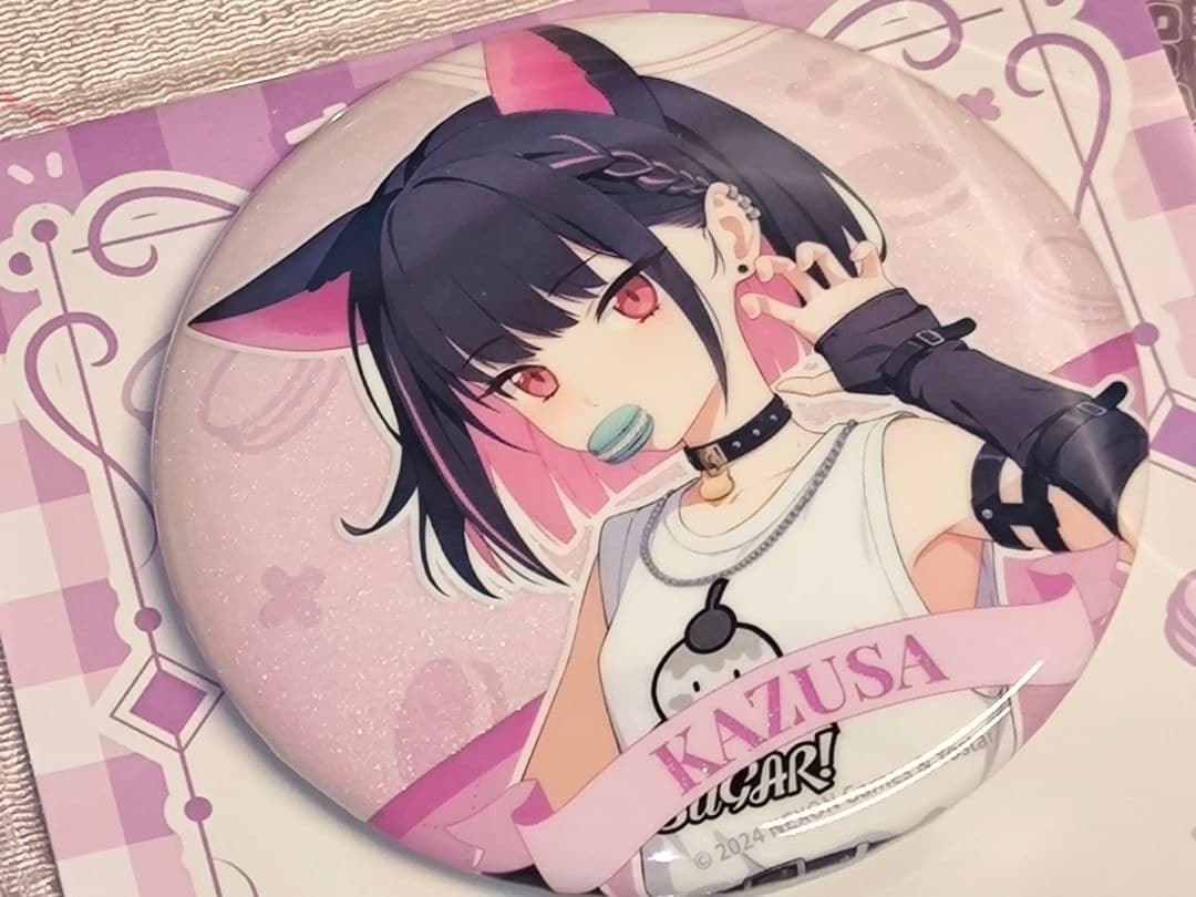 ブルーアーカイブ カズサ コラボカフェグッズセット ブルーアーカイブ × 次元波板糖】中国限定コラボカフェ 「課後甜酷派