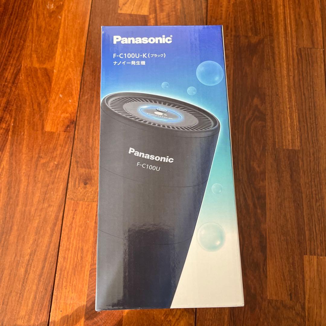 Panasonic F-C100U-K イオン発生器 ナノイー発生器 車載用 ブラック F-C100U-K [適用畳数：1畳 /PM2.5対応