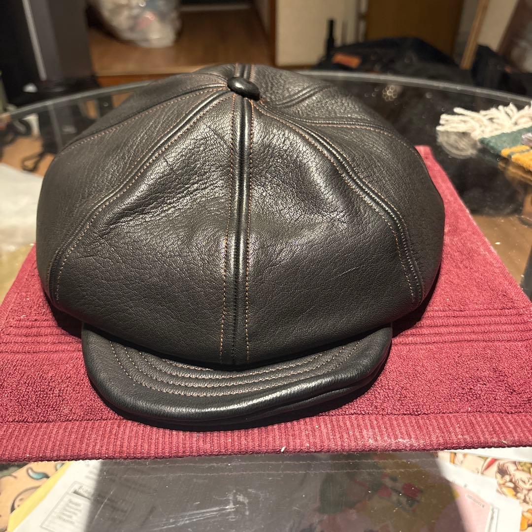 WESTRIDE ウエストライド 本革　レザーキャスケット ウエストライド WEST RIDE LEATHER CASKET レザーキャスケット