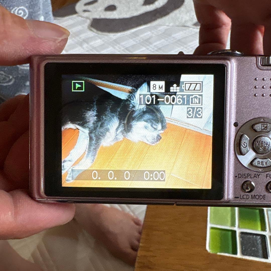 Panasonic LUMIX DMC-FX33 カクテルピンク 動作確認済み