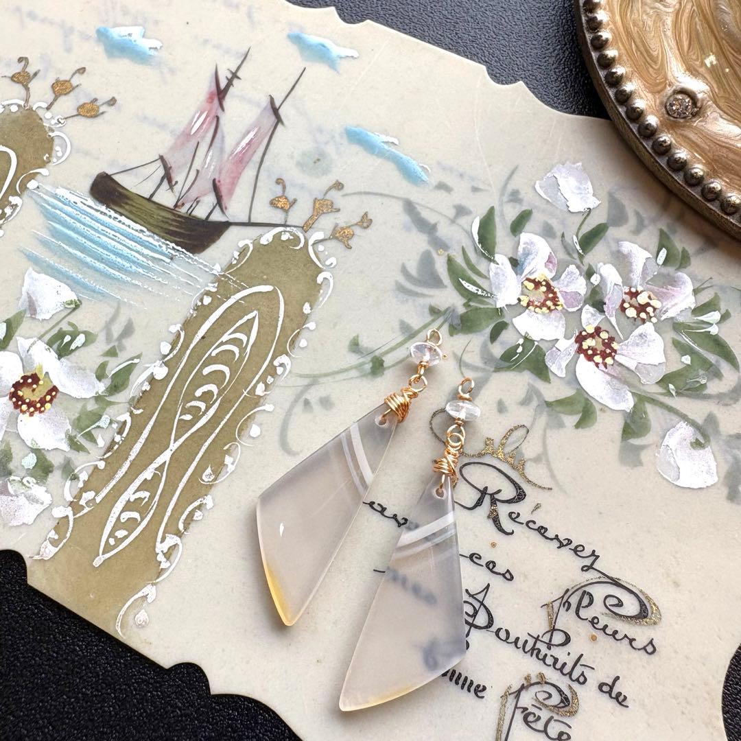 《Kaya様》専用ページ①アイリスアゲート＊チャーム