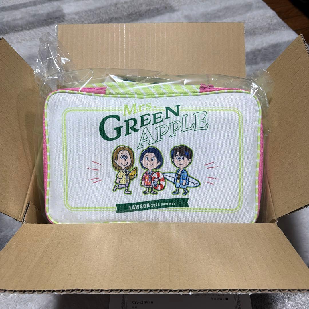 再値下げ中】Mrs. GREEN APPLE ローソン ポーチセット - メルカリ