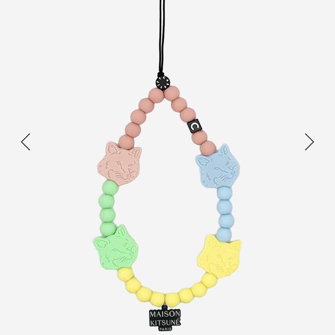 美品】メゾンキツネ×CASETiFY｜ストラップ スマホ チャーム - メルカリ