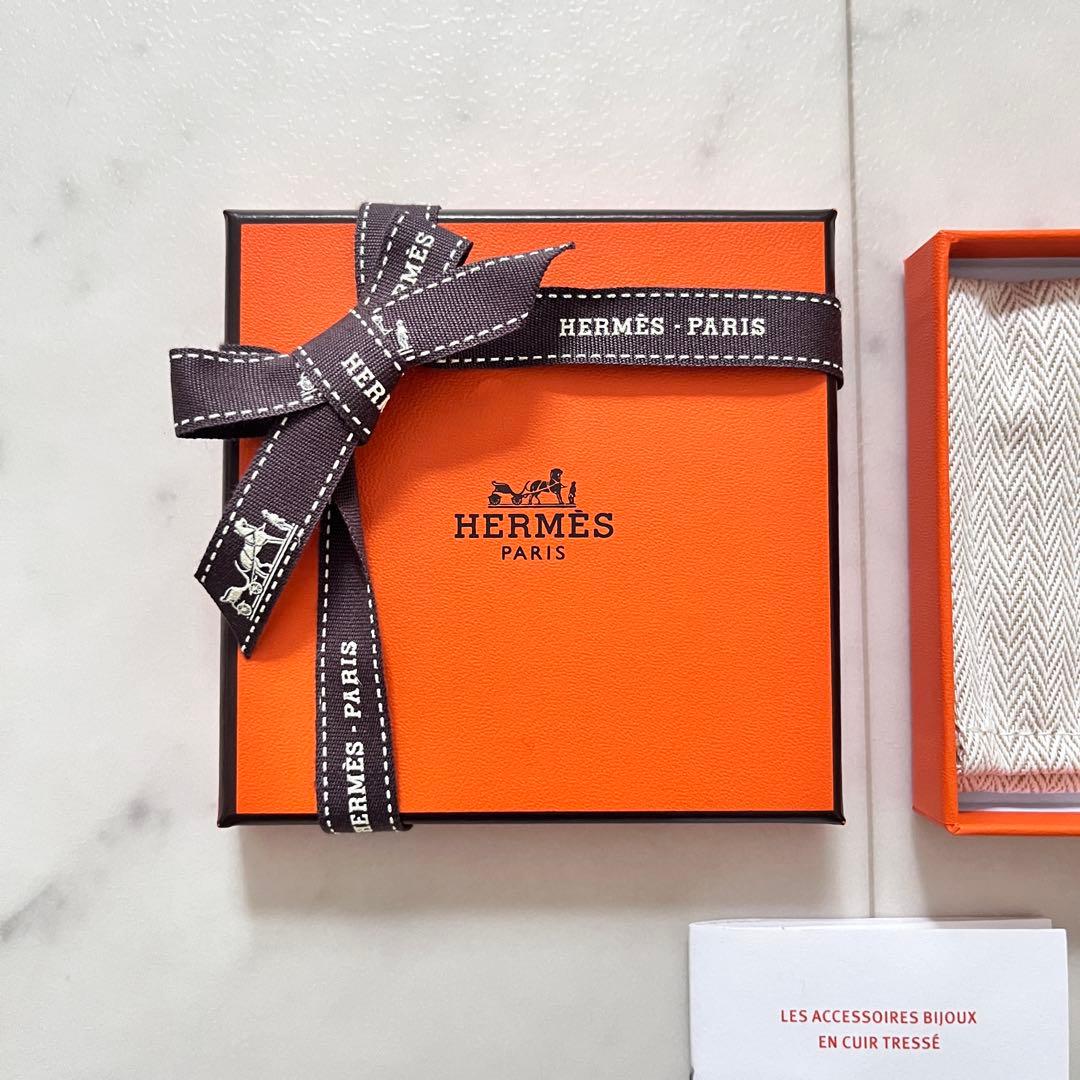 HERMES エルメス アクセサリー 保存袋 空箱 リボン - メルカリ