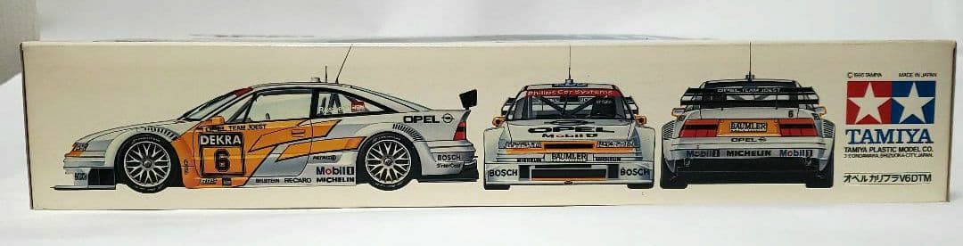 タミヤ オペル カリブラ V6 DTM 予備デカール付き 1/24 未組立中古品