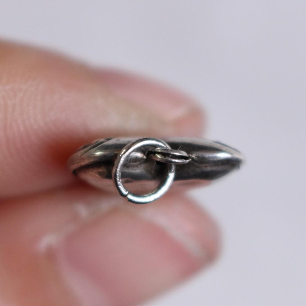 40s スウィートハートジュエリー パフィハート シルバー 波