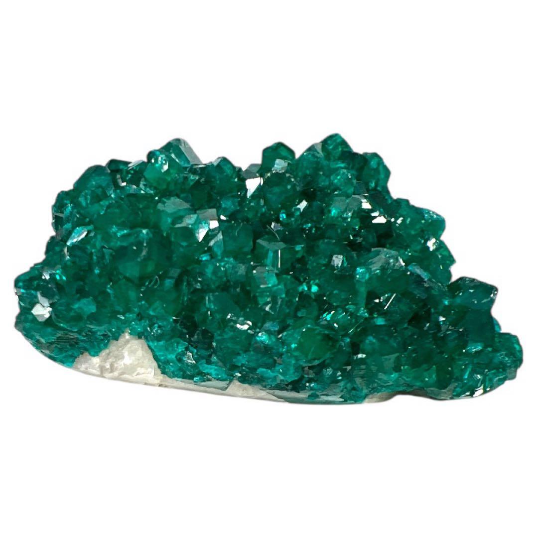 ダイオプテーズクラスター　翠銅鉱 43.5g