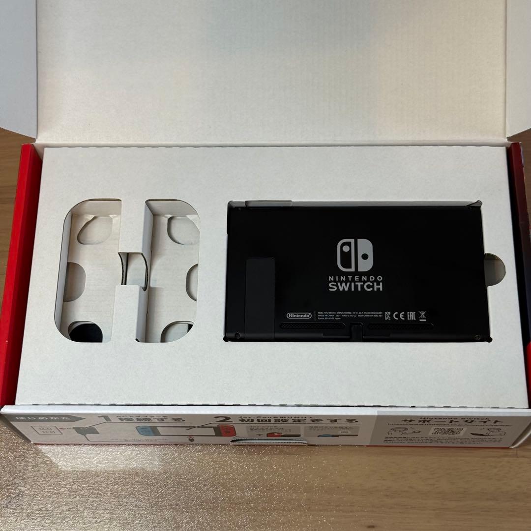 6-156 Switch 本体 バッテリー強化版 箱付き - メルカリ