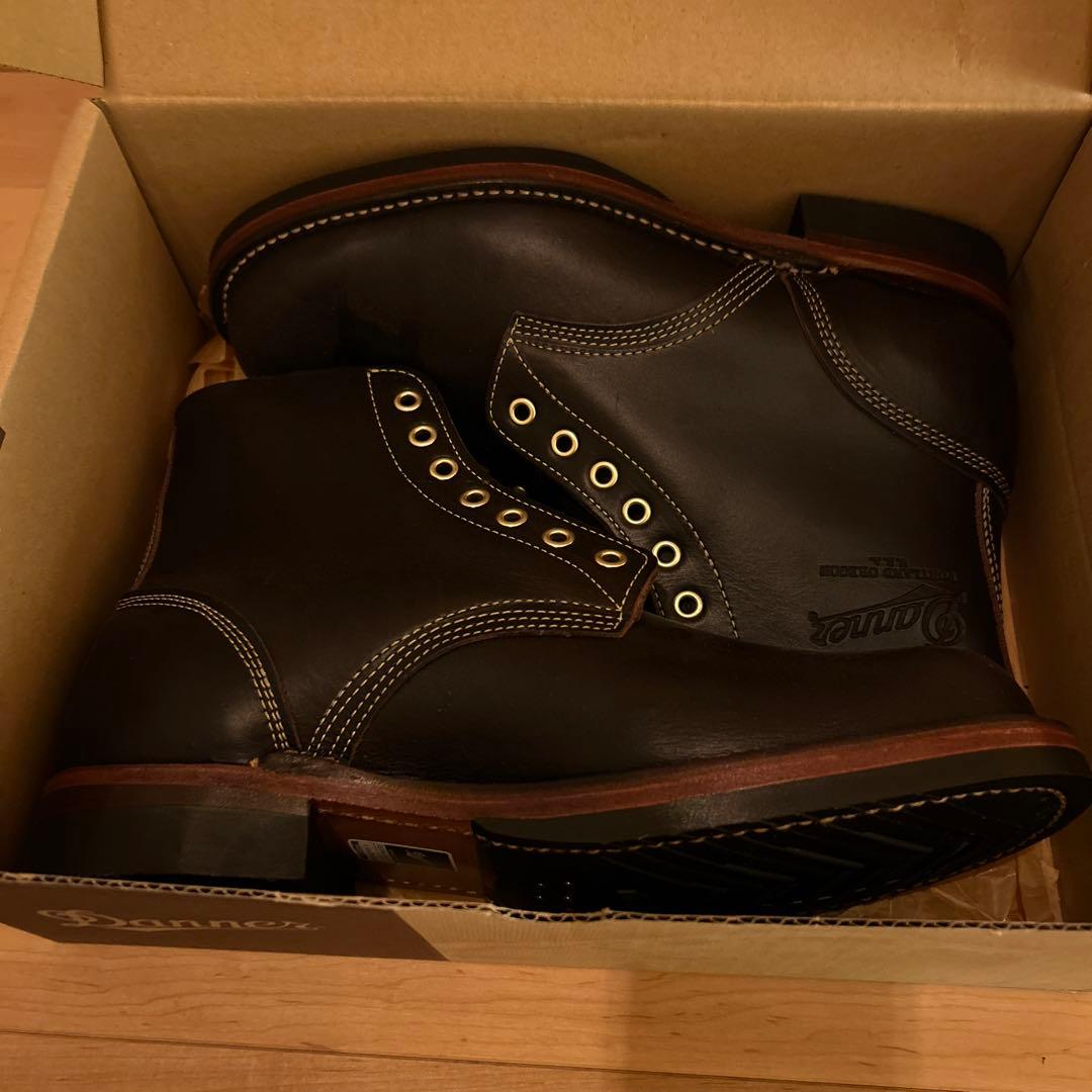 ダナー オカント　D-1803 OCONTO ブラック US8 Danner D-1803 OCONTO オカント / ダナー ホーウィン社 フルグレイン