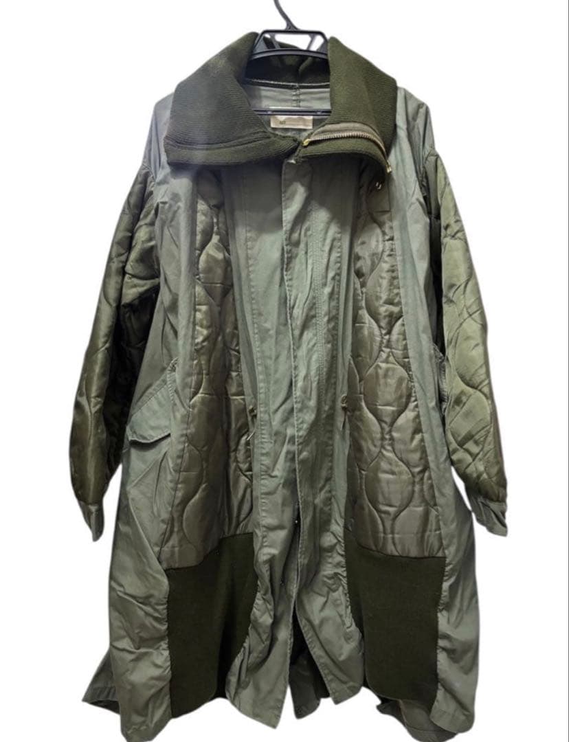 77circa ナナナナサーカ ミリタリー キルティング リメイク モッズ