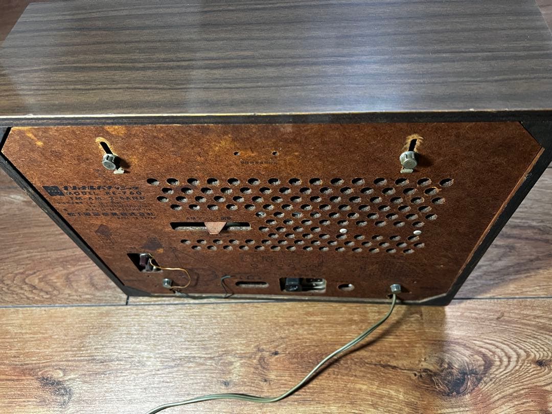 NATIONAL RE-760 真空管ラジオ FM/AM OK 通電OK