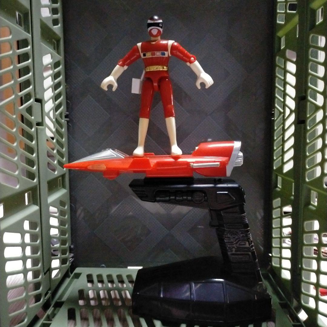 電磁戦隊メガレンジャー メガレッド メガブルー サイバースライダー